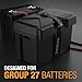 NOCO Snap-Top BG27 Battery Box, Group 27 12V Battery Box for Marine, Automotive, RV, Boat, Camper and Travel Trailer Batteries
