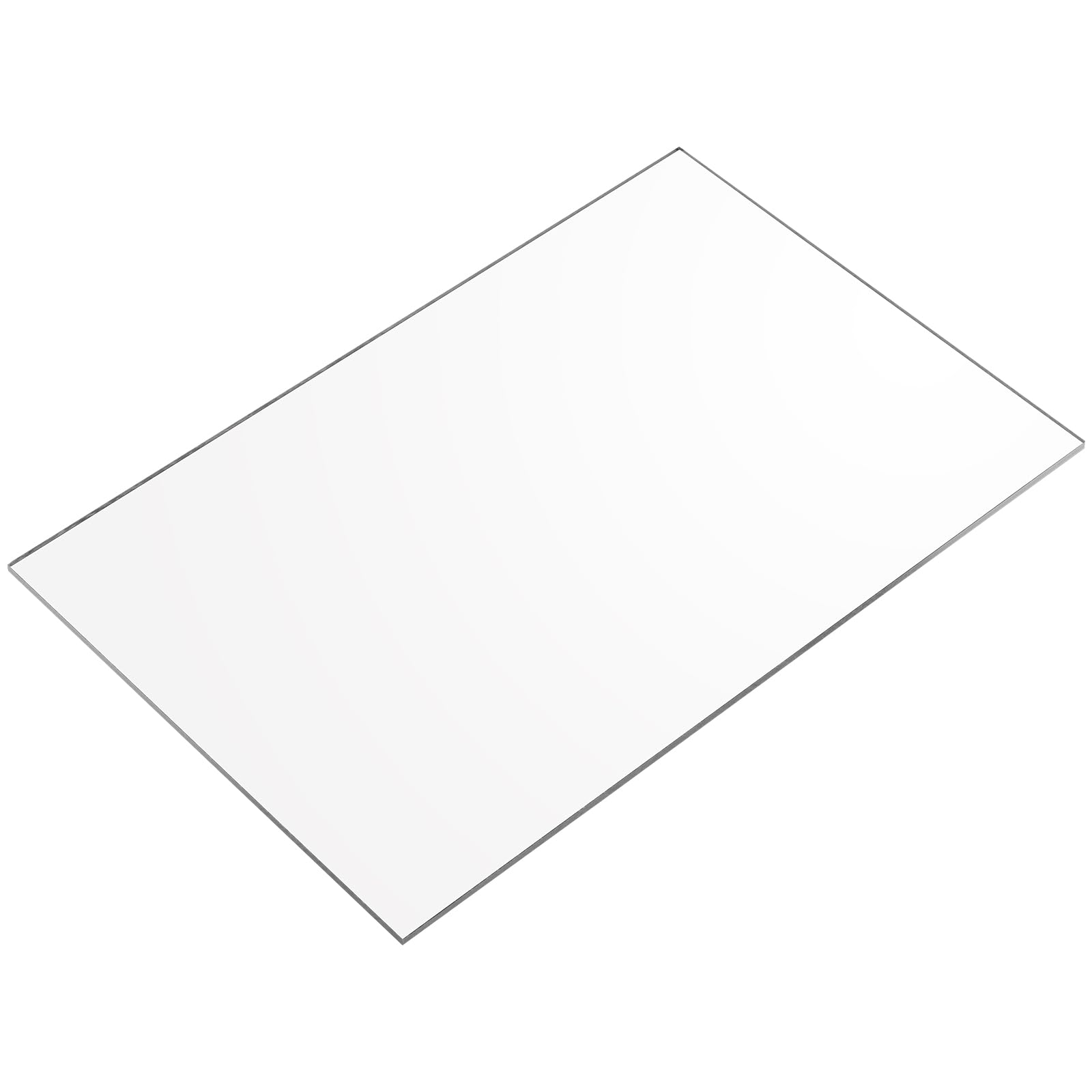 6 stuks acrylplaten A4, 2 mm transparante kunststof plaat, rechthoekige