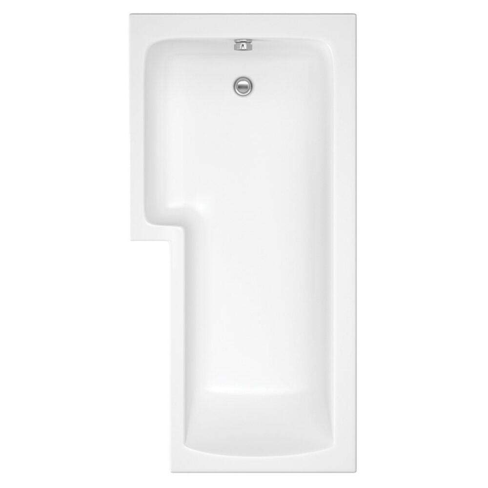 Milano Elswick White 1700mm X 850mm Left Hand Square Bathroom Shower - View #11