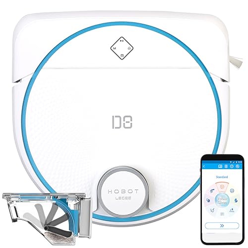 Sichler Exclusive Saug Wischroboter: HOBOT LEGEE D8 Multiroom-Wisch- und Saugroboter, WLAN, Lidar, 5.000 Pa...