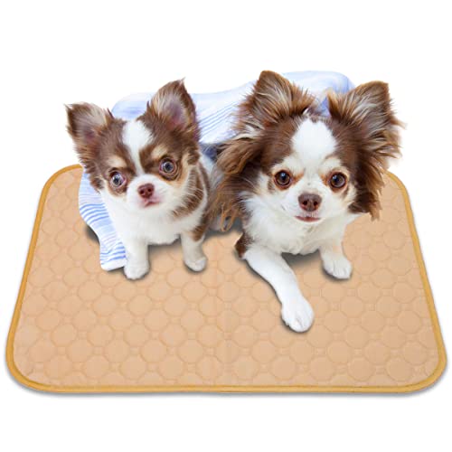 INULABO(イヌラボ) 洗える ペットシーツ スーパーワイドサイズ おしっこマット ペットマット 丸ごと洗える 繰り返し使える 【健康状態の変化に気づける】 (スーパーワイド(2枚セット), ブラウン)