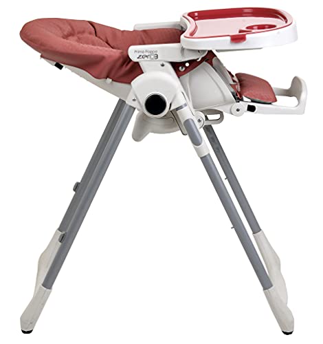 Cadeira de Refeição Burigotto Prima Pappa Zero 3 Amora, Rosa