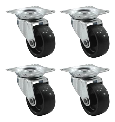 Rodízio 12 Unidades Girátorio Roda Rodinha Móveis Vaso 32mm