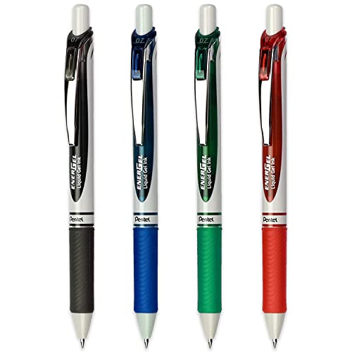 Bolígrafo Pentel EnerGel XM BL77E 0.7mm Pack 4