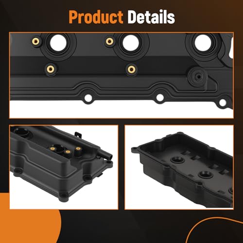 Image of maXpeedingrods Engine Valve Cover for NISSAN 350Z 2003-2007, for INFINITI G35 2003-2007, FX35 2003-2008, M35 2006-2008 3.5L 3498CC V6 DOHC Replacement 13264-AM610, 036-0009