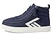 BILLY Footwear Unisex Billy CS High Top (Little Kid/Big Kid) Navy/White 1 Wide