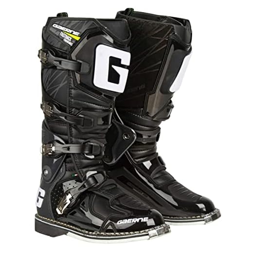 Gaerne - Stivali da motocross Fastback Endurance, taglia 42, colore: Nero