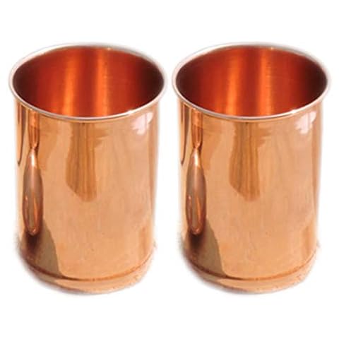 PARIJAT HANDICRAFT Copper Mint Julep Cups Cover