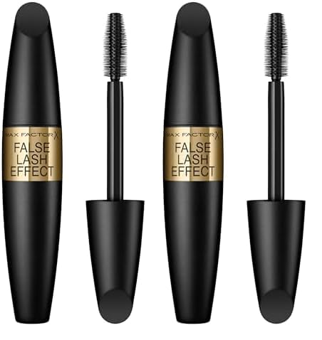 Max Factor False Lash Effect Mascara Schwarz/Braun – Wimperntusche für maximale Länge & volle Wimpern – Definition bis in die Spitzen – 1 x 13 ml | 13ml (2er Pack)