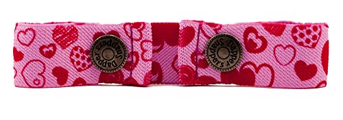 Dapper Snapper Baby & Toddler Adjustable Cinch Belts ~ Many Colors (Pink Hearts)
