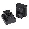 T Slot Nuts 5pcs/ Black Oxide Finish T Slot Nuts Fit Into T-Slots in Machine Tool Tables Woodworking
