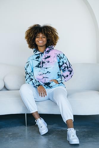 Image of Colortone Tie Dye Pullover Hoodies for Women and Men - Classic Fit Sweatshirts