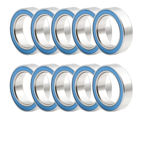 Roulement 6700RS étanche bleu à faible friction pour axe mécanique de 10mm