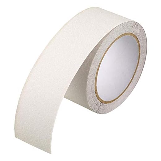 Antisliptejp klar, 5 cm x 5 m Självhäftande PVC Antisliptejp Slitstark självhäftande säkerhetsgolv Passar för steg, stegar, ramper, släpvagnar(Transparent)
