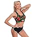 Comfort Fit Christmas Stocking Sports Vest for Women Girls, Racerback Athletic Tank Tops with Bralette Pads Fast Dry Shirts for Yoga Workout