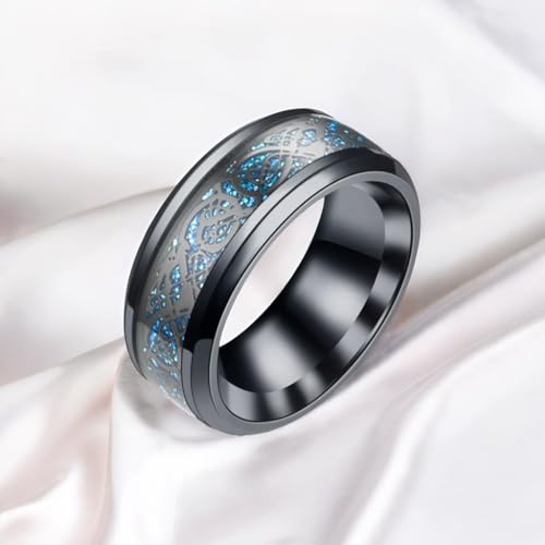 Image of Men's Stainless Steel Western Style Band Rings Collection for Men /Boy's