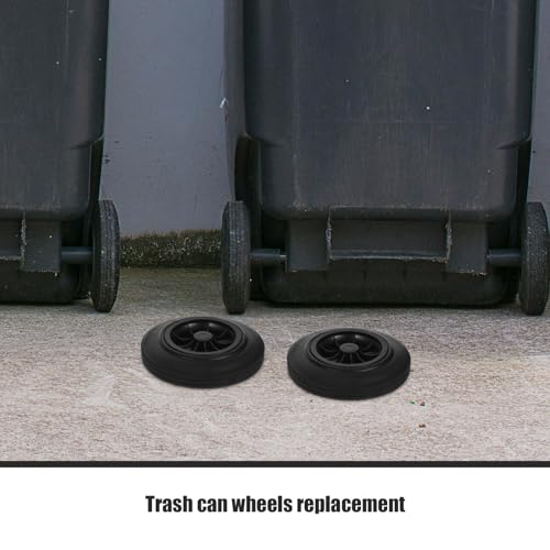 Ruedas para cubo de basura de 240l para reparar contenedor roto 3