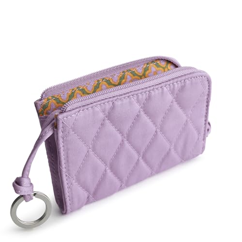 Image of Vera Bradley Women's Premium Cotton Zip Card Pouch