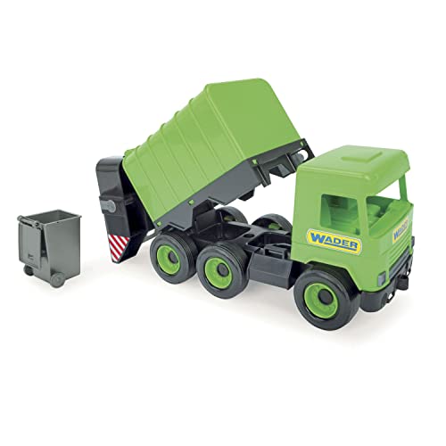 Wader Middle Truck Camion-Poubelle dans Une Boîte en Carton