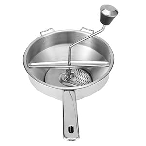 De Keukenmolen van de voedselmolen Roestvrij staal met 3 Schijven voor het Mashen van het Straining Grating Groenten