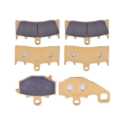 Plaquettes de frein avant arrière pour moto Kawasaki ZX6R ZX636 et ZX9R