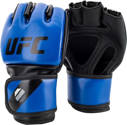 UFC MMA 5oz Sparring Gloves, Color- Blue, Size- S/M
