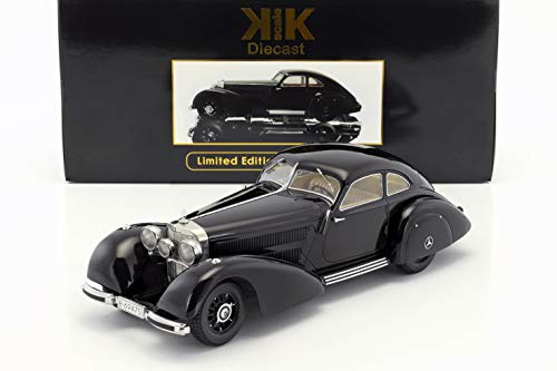 Mercedes 540 K Autobahnkurier 1938 schwarz, 1:18 KK Scale