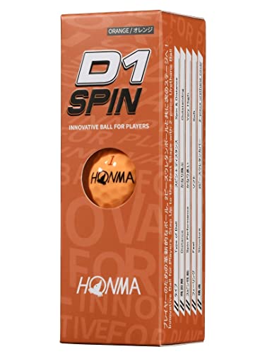 本間ゴルフ HONMA ボール D1 SPIN ボール 1ダース(12個入り) 3枚目