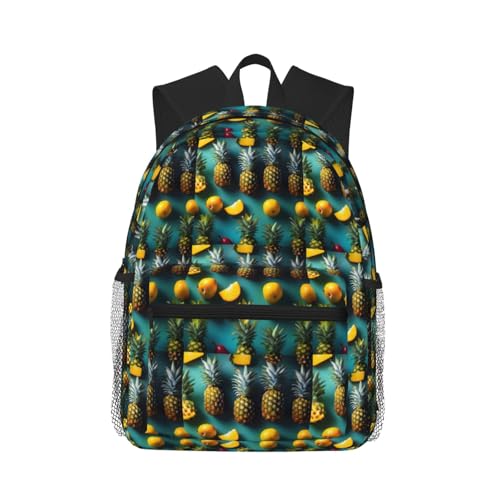 Sac à dos gym et travail en plein air léger motif tropical