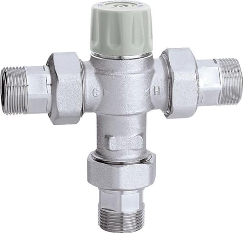 Caleffi 521713 Mitigeur thermostatique anti-brûlure avec clapets 3/4''