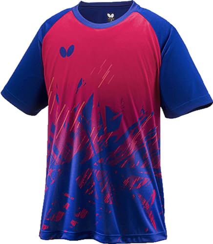 Butterfly Extera T-Shirt - Unisex, Quick Dry, Moisture Wicking, Lightweight, Stretch, Performance Table Tennis Practice Shirt