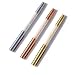 Gel Pens, Bling Crystal Pen Gel Ink Rollerball Pens Black Ink Rose Gold/Silver/Gold Pen with 3 Extra Refills for Office School Supplies