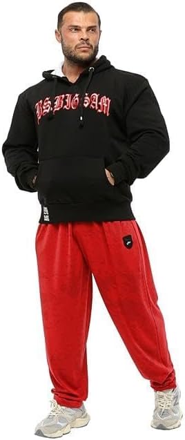 Men's Loose Fit Sweatpants with Pockets, Baggy Gym Pants Four Season Exercise Track Pants - Image 7
