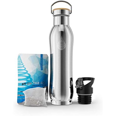 Botella térmica pH ACTIVE con filtro de agua alcalina Cover