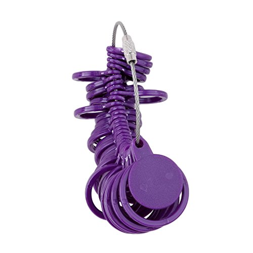 Meoliny Removable Ring Sizer Plastic Jewelry Sizing Measuring Tool Set Finger Sizer Ring Gauges For Men Women #TOP3