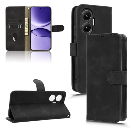 �Ή��@�� for Redmi Turbo 4 Pro 5G,�Ή��@�� for Xiaomi Poco F7 5G �}�O�l�b�g���J�J�[�h�z���_�[�t���t���b�v�X�^���h�P�[�X�J�o�[ Black