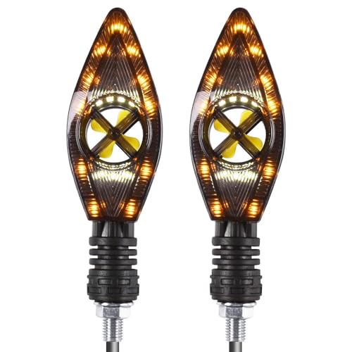 Clignotant pour moto clignotants indicateurs lampe coulante contre manque visibilité