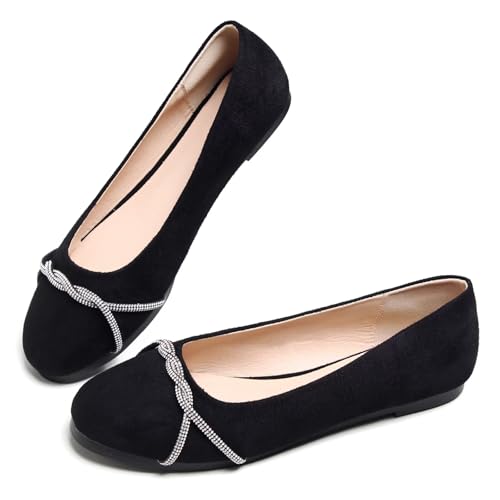 Image of SAILING LU Casual Shoes for Women Dressy Ballet Flats | Comfort Fit, Work Shoes,Casual for Women, Slip-Ons Loafers