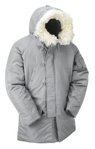 N3B Extreme Weather Parka (XL, Silver)