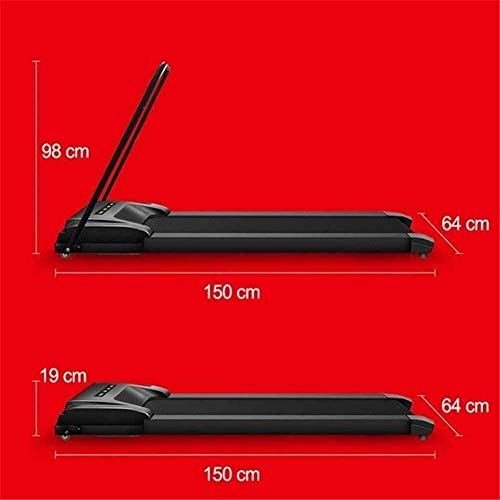 Image of Treadmill Walking Pad Smart Jogging Exercise Fitness Equipment Free Installation Low Noise Under Desk 1.0~8.0km /H for Home and Gym