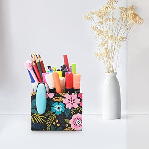 Comix Paper Pen Holder, Floral Pencil Holder For Desk, Pencil Organizer For School Office Supplies(Ph2003-Fw) #TOP5