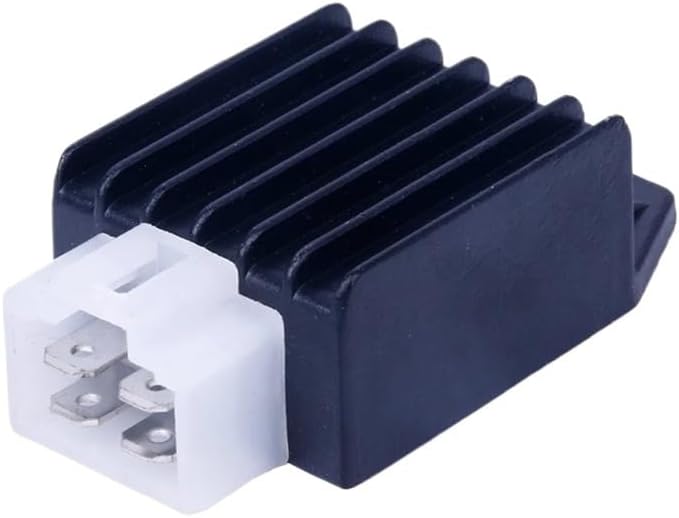 12V 4ピン電圧レギュレータ整流器 GY6 150cc 125cc 50cc 139QMB 152QMI 157QMJ スクーター eu- 車＆バイク オートバイ用CDI GY6 125 150cc 139qmb 152qmi 157qmj用デジタル調整