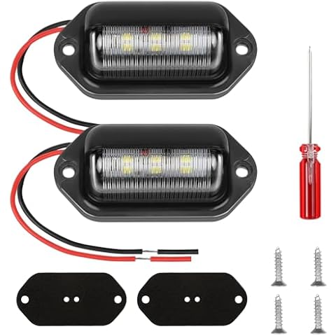 Chudian LED Number Plate Lamp Set Cover
