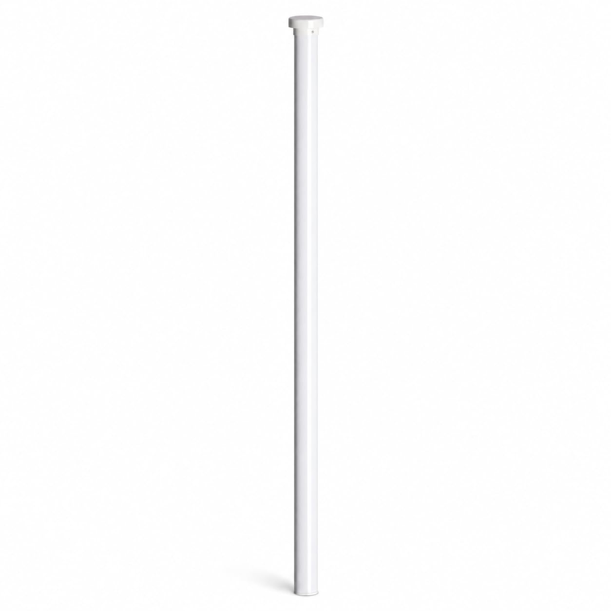 Outer Leg for Galaxy Series 10' x 10' Canopies by Glownary – Alloy Steel, White, Model 554galoutleg