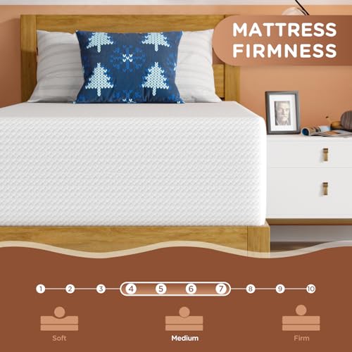Image of PayLessHere | 14 Inch Twin Mattress | Medium Firm Base Foam Mattress