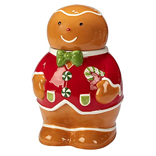Pot à biscuits pain d'épices 3D anti-humidité Holiday Magic 2041g