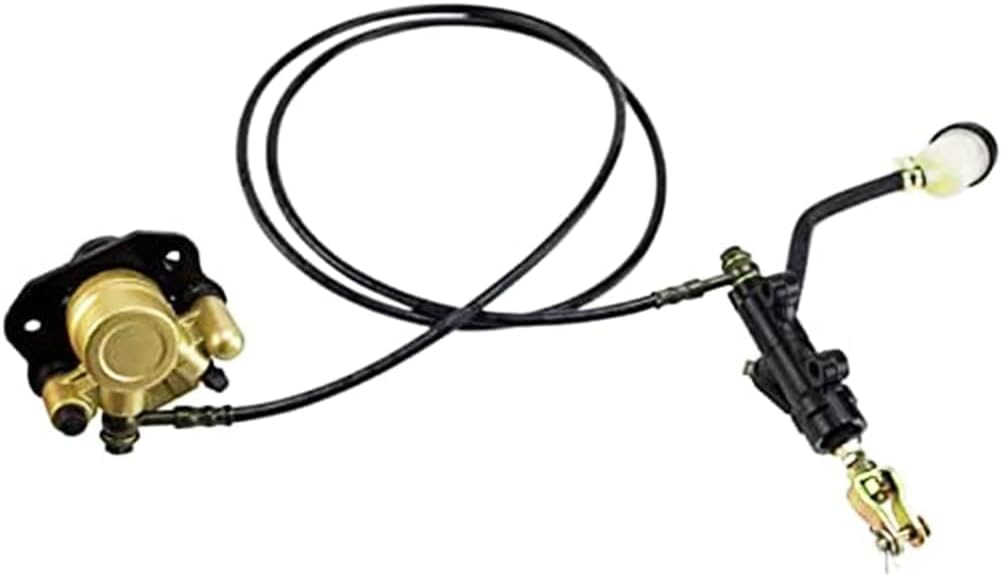QYMOTO 69'' Hydraulic Brake Oil Hose for Coleman KT196 Brake Line 196cc Go Kart Brake Pipe Cables