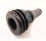 Lifegard Aquatics 1-Inch Slip Bulkhead Fit Kit with Insert
