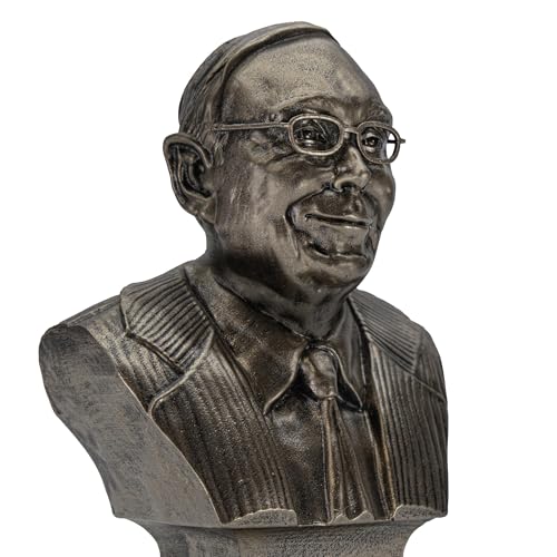 Busto de Charlie Munger Escultura miniatura 3