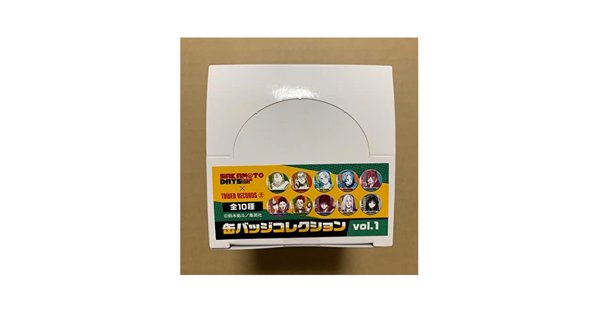Amazon.co.jp: SAKAMOTO DAYS サカモトデイズ タワレコ 缶バッジ